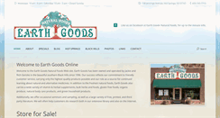Desktop Screenshot of earthgoodsnaturalfoods.com